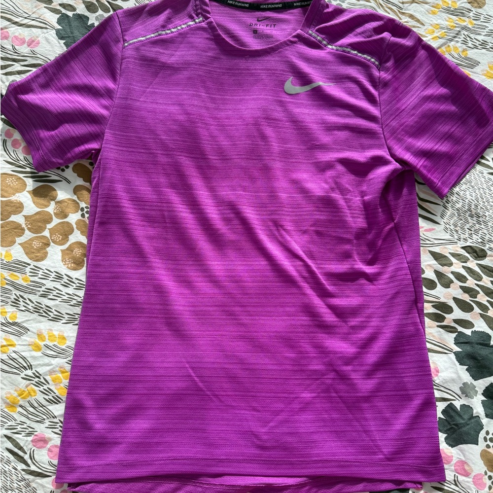 Nike Purple Short Sleeve Performance Tee